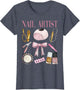 Vintage Coquette Bow Aesthetic Nail Tech Nail Technician