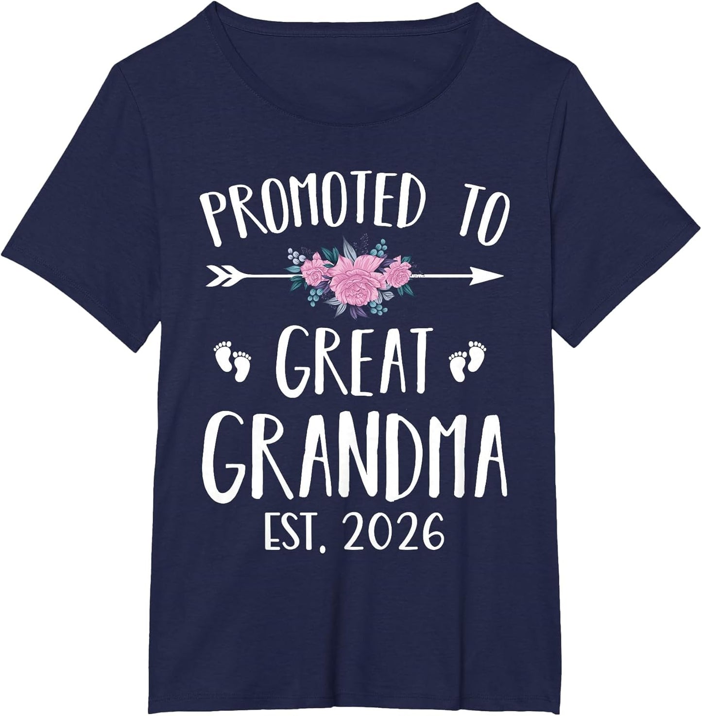 Promoted to Great Grandma Est 2026 New Great Grandmother
