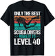 40 Birthday Scuba Diving Level 40 Year Old Diver Snorkeling