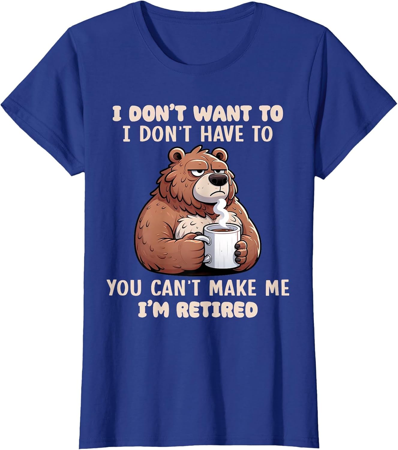 Funny Retirement I'm Retired Sarcastic Humor Graphic