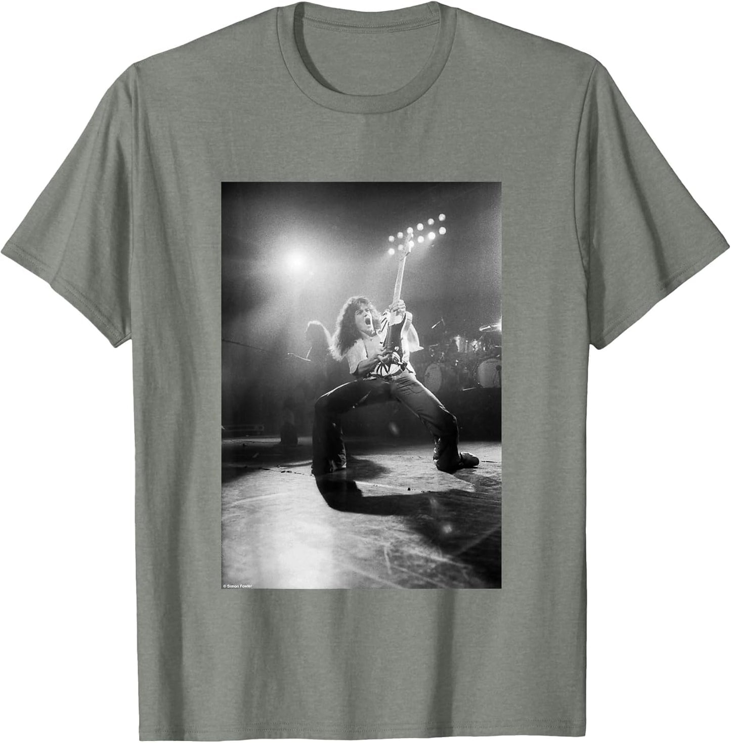 Eddie Van Halen Live Rainbow Theatre by Simon Fowler