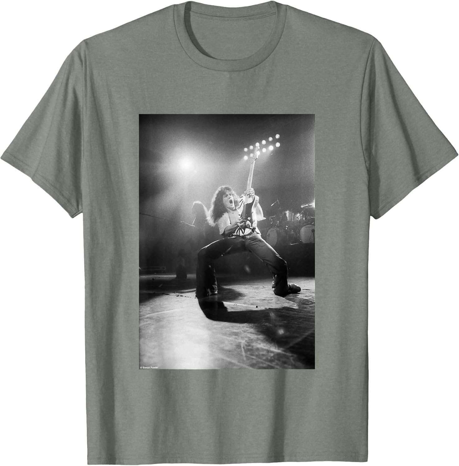 Eddie Van Halen Live Rainbow Theatre by Simon Fowler