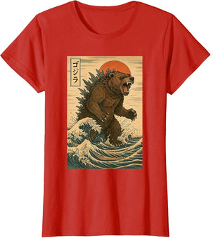 Grizzly Bear The Great Wave Off Kanagawa