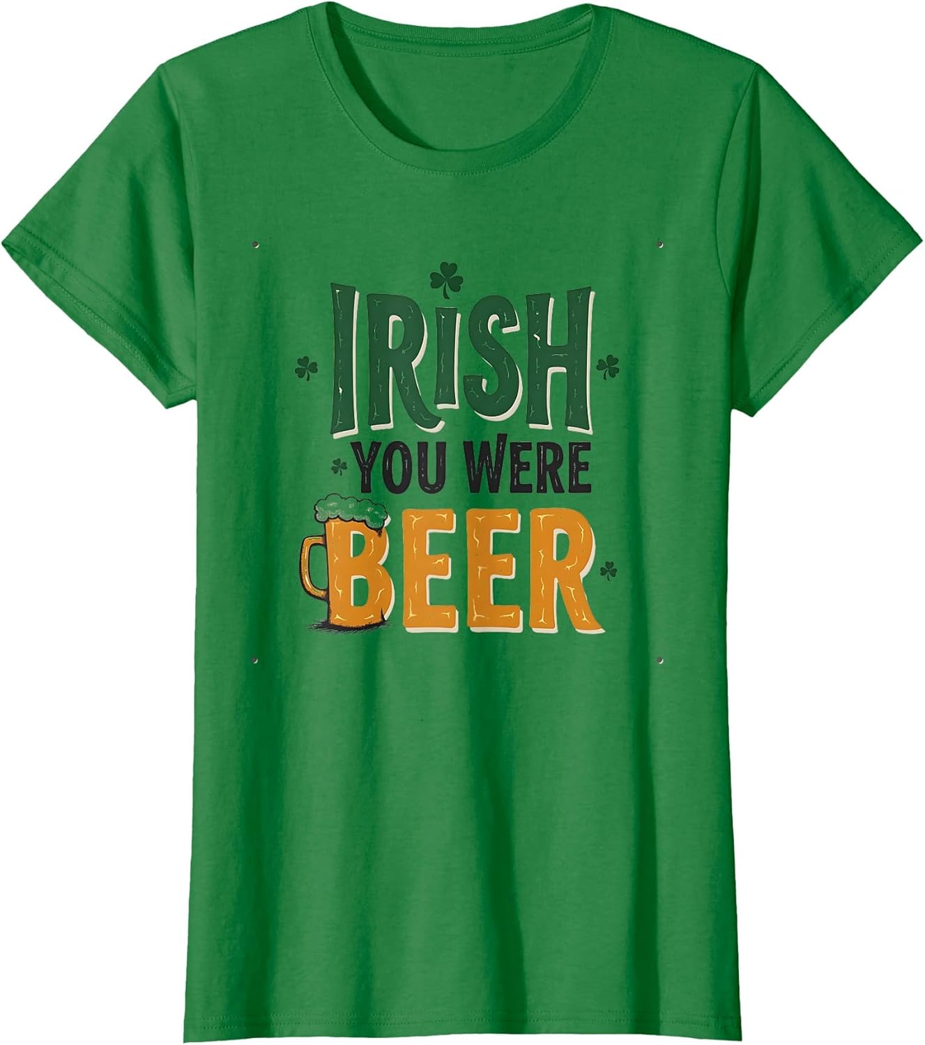 Irish You Were Beer St Patricks Day Design