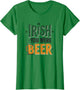 Irish You Were Beer St Patricks Day Design