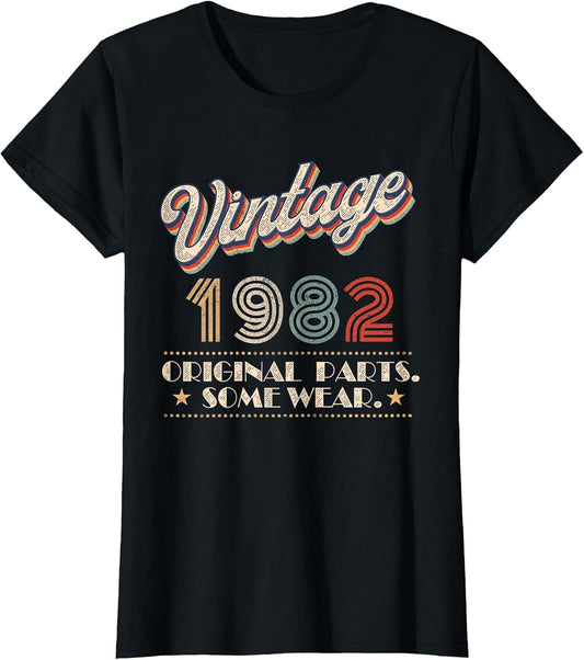 Vintage 1982 Original Parts Year of Birth Birthday