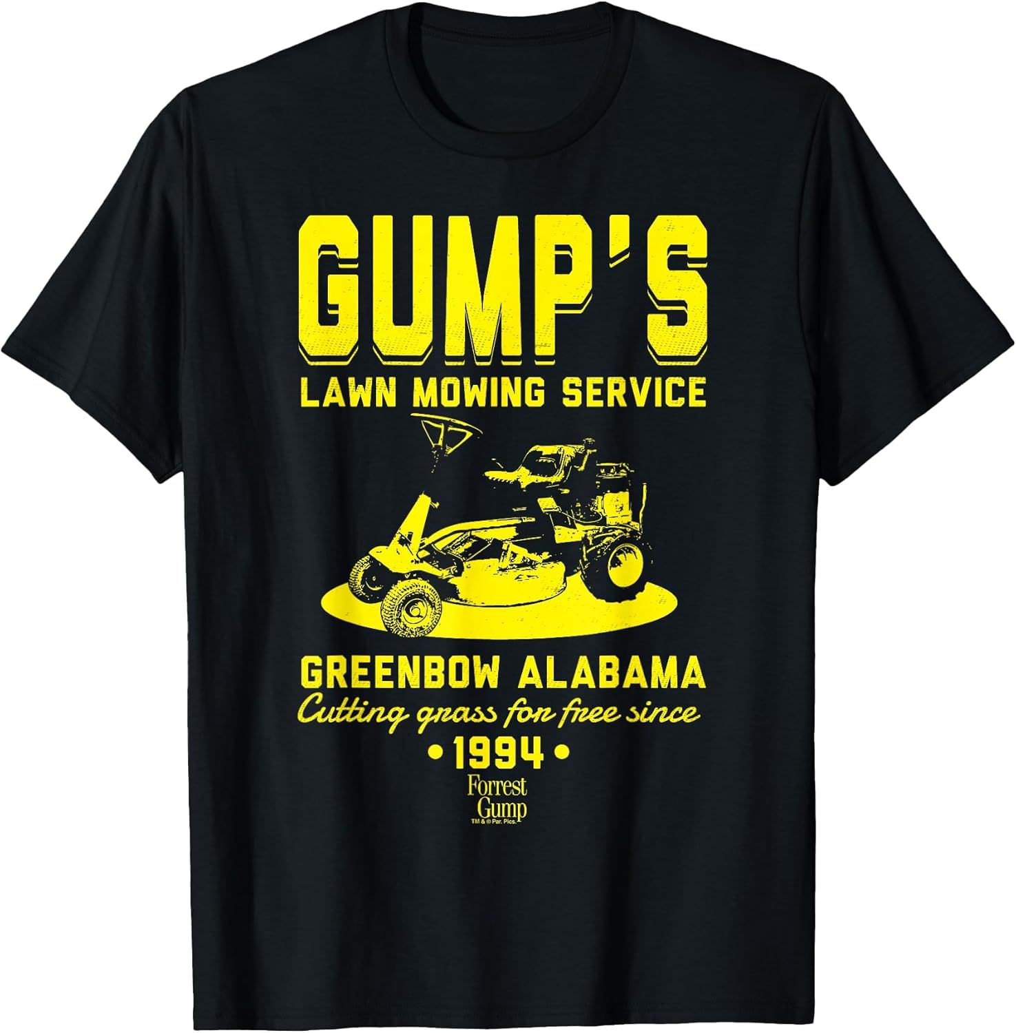 Forrest Gump Gump's Lawn Mowing Service