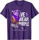 Black Women We Wear Purple Domestic Violence Awareness