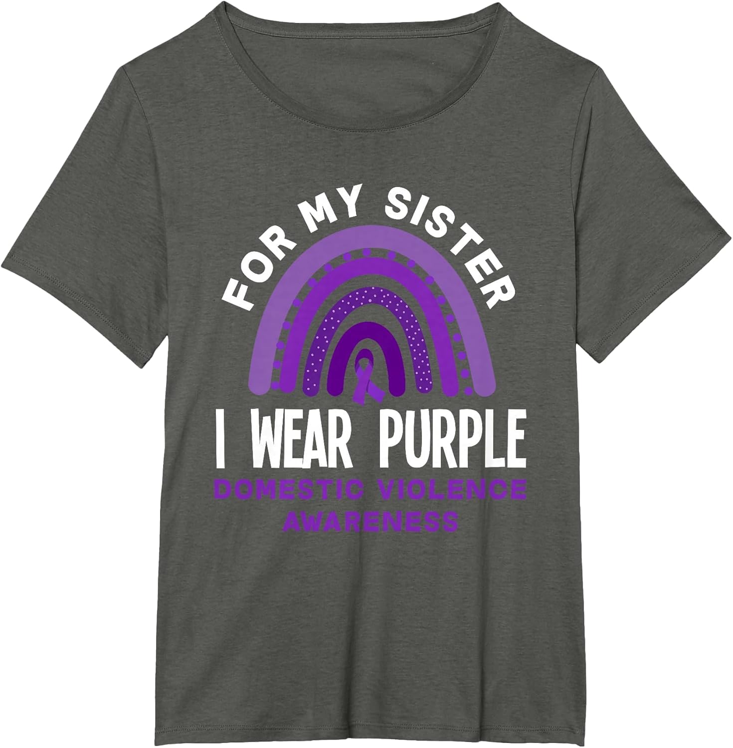 I Wear Purple for My Sister Domestic Violence Awareness