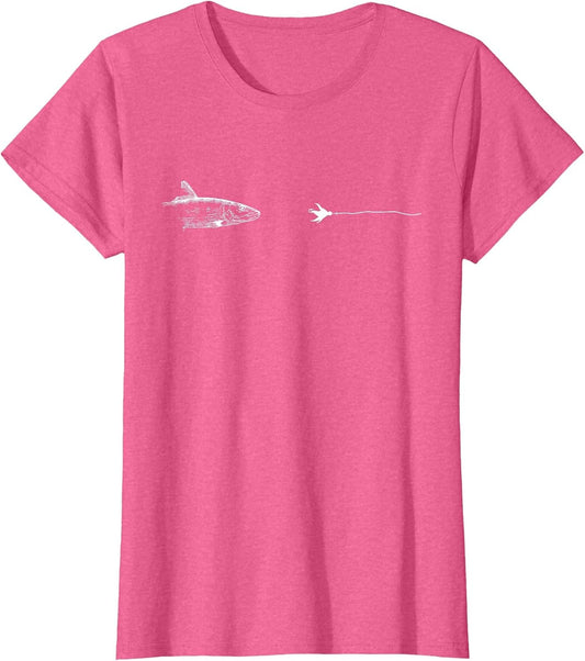 Graphic Fly Fishing Hook Line - Fish Bonefish
