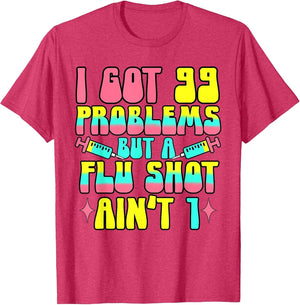Funny flu Shot Medical Vaccine Pharmacist Pharmacy Nurse rn