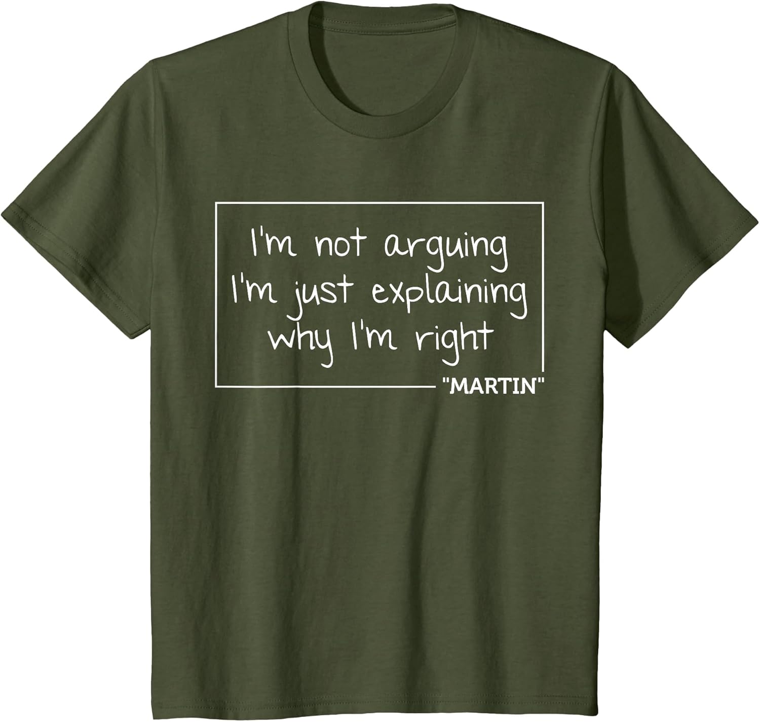 Martin Quote Funny Birthday Personalized Name Gift