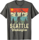 Seattle Washington PNW Bigfoot Vintage Pacific Northwest