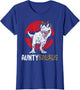 Aunty Saurus Trex Funny Aunt Dinosaur Mothers Day Auntie