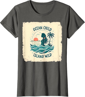 Ocean Child Island Wild Hawaiian Design