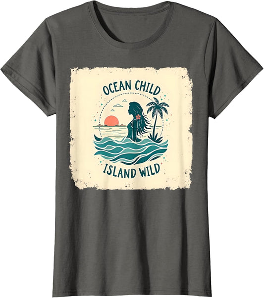 Ocean Child Island Wild Hawaiian Design