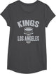 Los Angeles Kings Hockey Puck Dark Heather