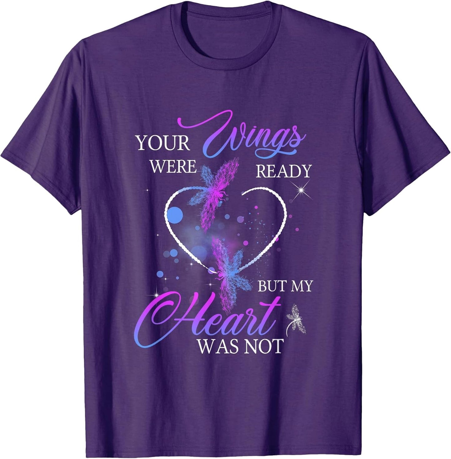 Funny Quote Your Wings were Ready But My Heart was Not