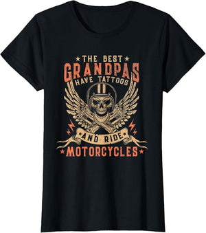 The Best Grandpas Have Tattoos and Ride Motorcycles