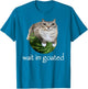 Wait I'm Goated Cat Meme Funny Watermelon Silly Cat Humor