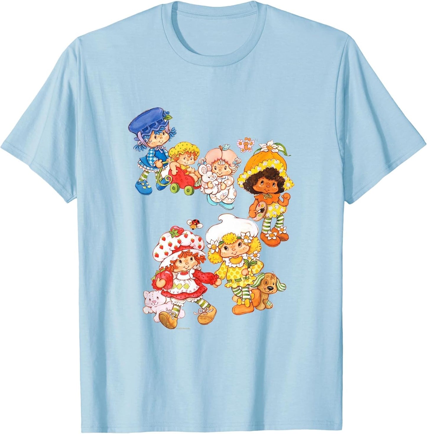 Strawberry Shortcake Vintage Friends Group Front