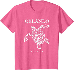 Vintage Orlando Florida Sea Turtle Retro Vacation Souvenir