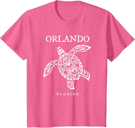 Vintage Orlando Florida Sea Turtle Retro Vacation Souvenir