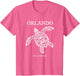 Vintage Orlando Florida Sea Turtle Retro Vacation Souvenir