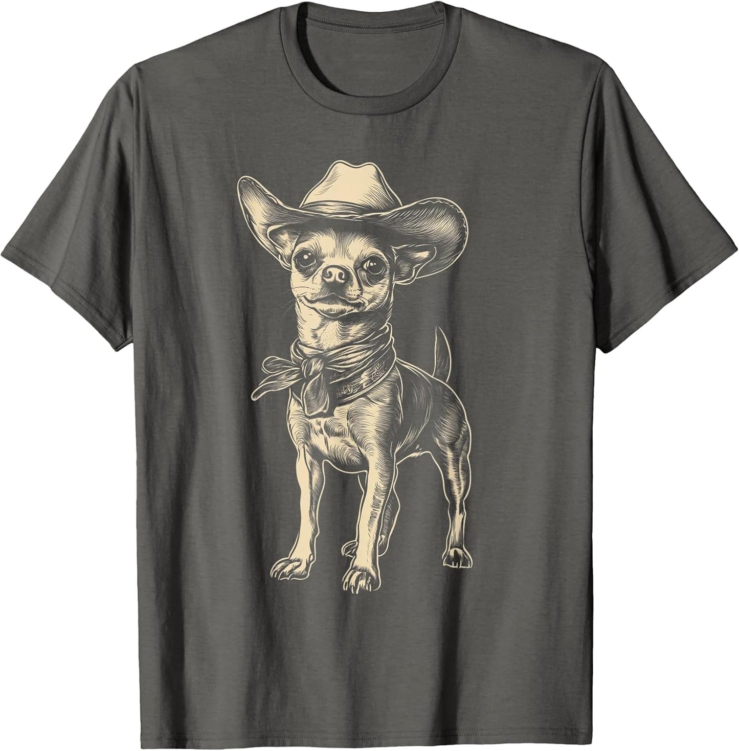 Chihuahua Wearing Cowboy Hat Funny Western Dog Mom Dad