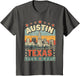 Austin Texas Skyline Retro Vintage Graphic Design City Love