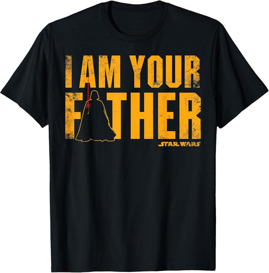 Star Wars Vader I Am Your Father Silhouette Graphic