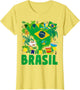 Brasil Flag Outfit Idea for Kids Brazil & Brazilian Flag