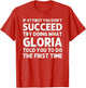 Gloria Name Personalized Birthday Funny Christmas Joke