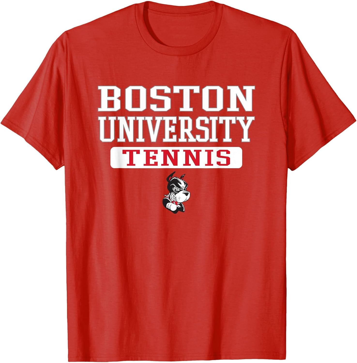 Boston Terriers Vintage Team Tennis - Boston U