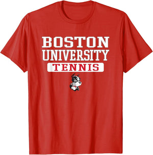 Boston Terriers Vintage Team Tennis - Boston U