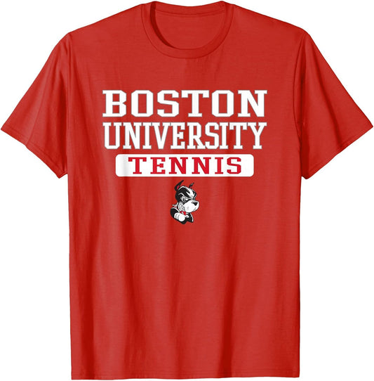 Boston Terriers Vintage Team Tennis - Boston U