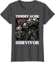 Tummy Ache Survivor Funny Cool Edgy Hard Skeleton Meme