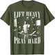 Lift Heavy Pray Hard Gym Jesus Christian for Christian