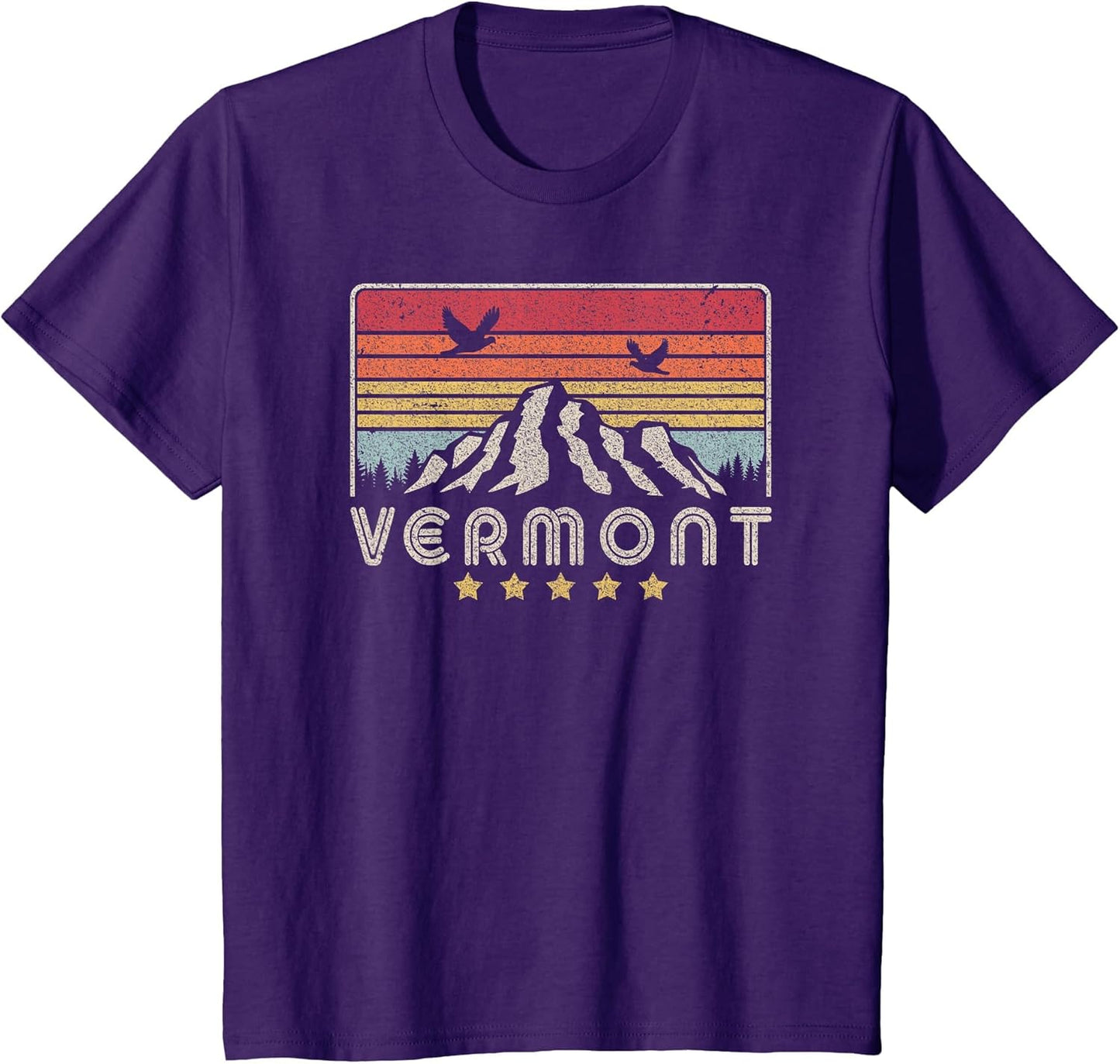 Vermont Shirt. Retro Style VT, USA