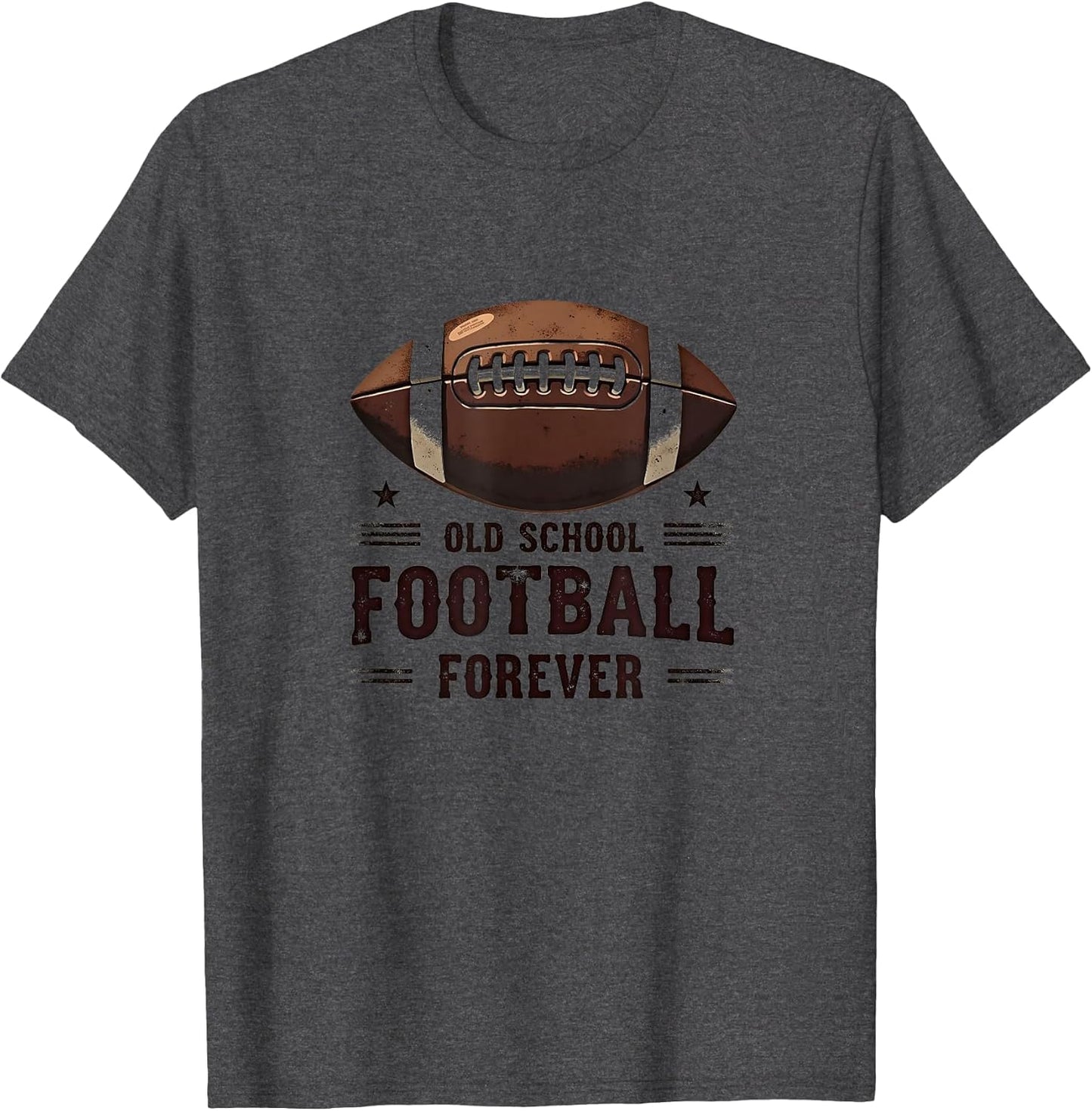 Old School Football Forever Vintage Design
