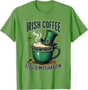 Irish Coffee Liquid Motivation St Patricks Day