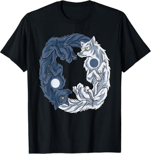 Cool Yin Yang Wolf