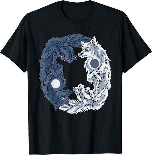 Cool Yin Yang Wolf