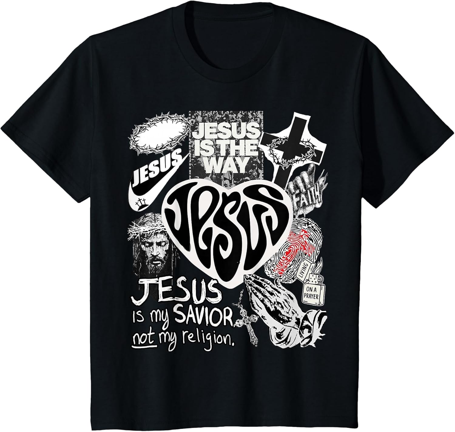 Jesus is The Way Christian Bible Verse God Faith