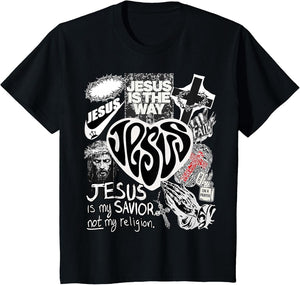 Jesus is The Way Christian Bible Verse God Faith