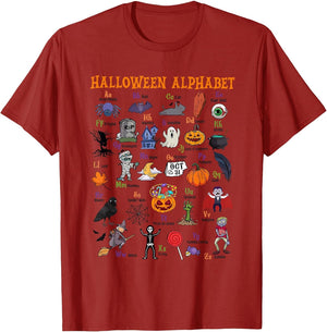 Halloween Alphabet ABCs Learning Kindergarten Teacher