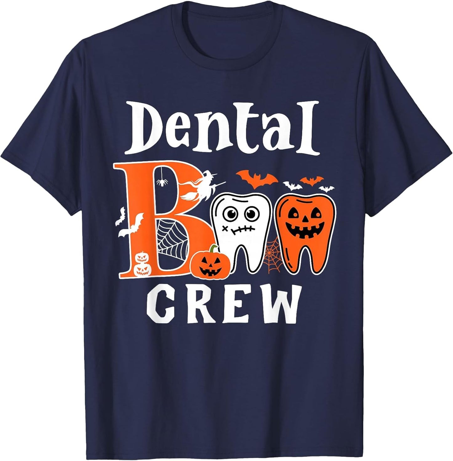 Halloween Dental Boo Crew Dentist Costume Teeth Women Men