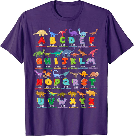 Dinosaur Alphabet Outfit Idea for Kids & Dino Alphabet