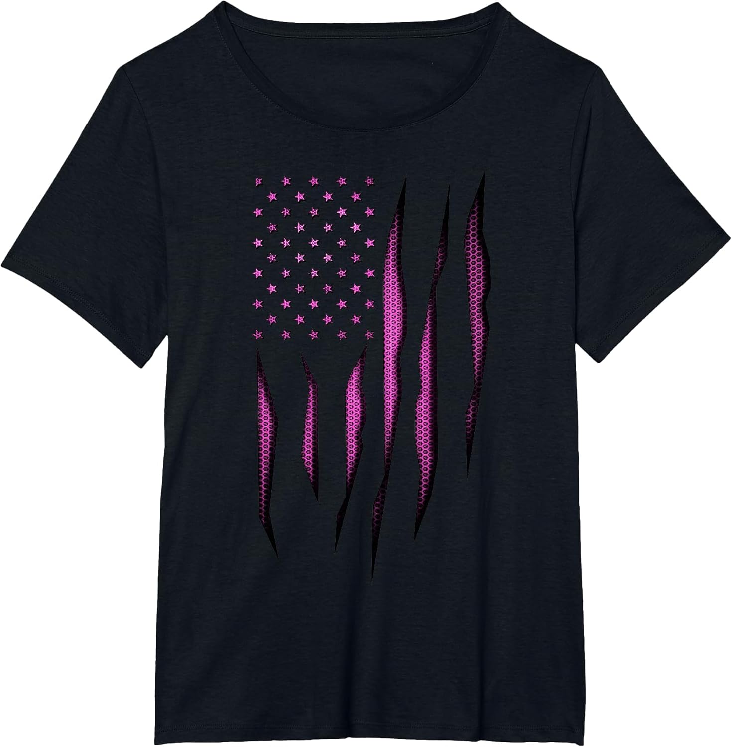 Pink Carbon Onyx American Flag