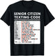 Funny Senior Citizen Texting Code